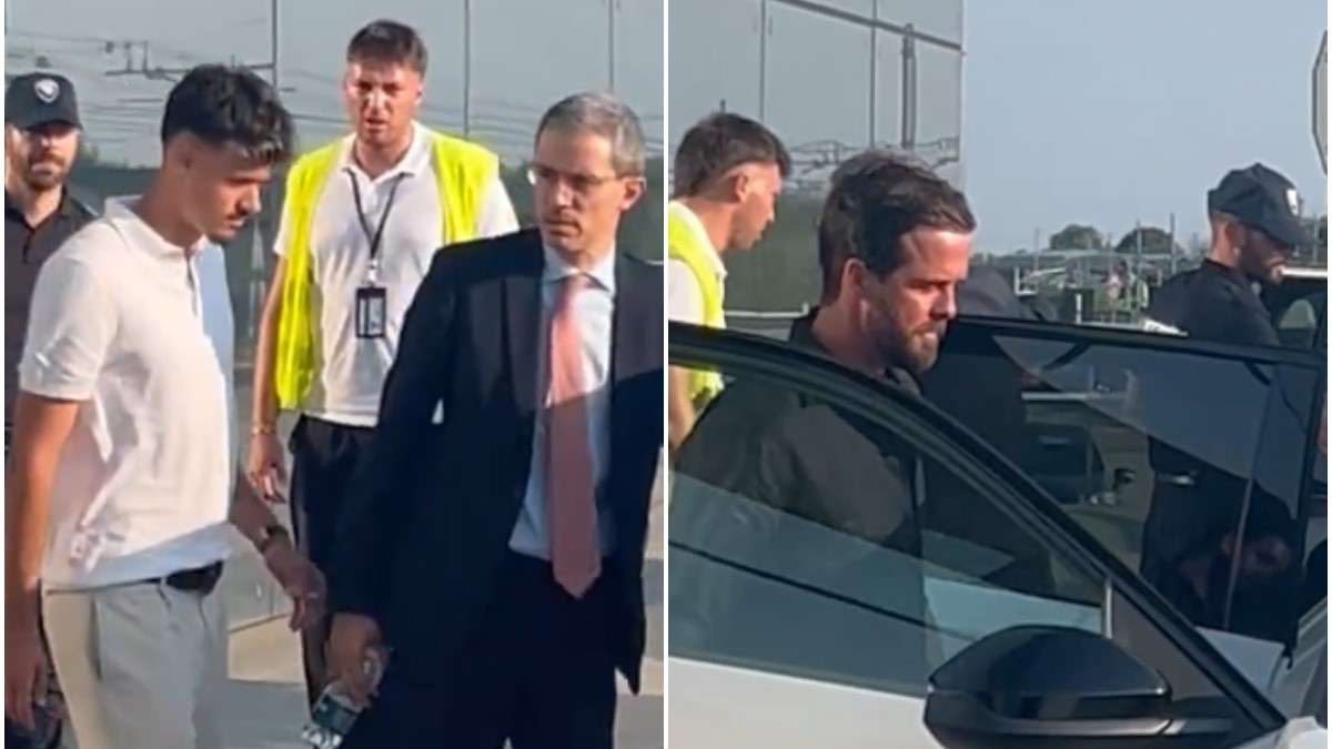 Alajbegović s Pjanićem stigao u Torino: Pogledajte kako su ih dočekali navijači!